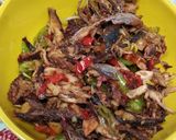 Foto langkah ke 5 dari resep Tongkol cabe hijau.