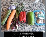 Foto del paso 3 de la receta: Arroz integral con salteado de verduras🍚🥕🍅🌶