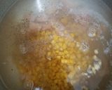 A picture of step 9 of Chicken corn soup.
