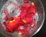 A picture of step 2 of Rose Queen Cocktail.