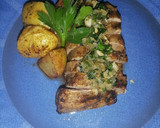 Foto del paso 4 de la receta: Filete al perejil con papas rústicas