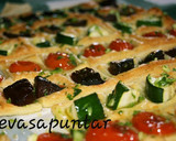 Foto del paso 1 de la receta: Hojaldritos de verduras 🍅🍄🍇🥒