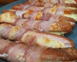 Baconba tekert virsli recept fázis 1 fotója