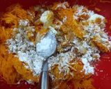 Foto del paso 3 de la receta: Croquetas de calabacita amarilla / zapallo. Sin gluten