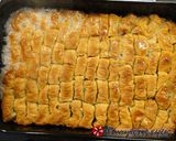 A picture of step 13 of Crunchy saraglakia.