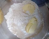 A picture of step 1 of Coconut cinnamon bites (mandazi).