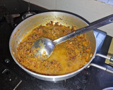Indiai, gombás-zöldborsó curry (Matar Mushroom) recept fázis 5 fotója
