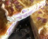 Foto del paso 9 de la receta Quiche de masa quebrada con jamón York y queso