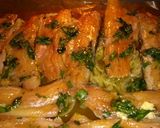 Foto del paso 3 de la receta: Truchas al horno con roquefort