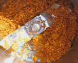 A picture of step 3 of Bisi Bele Bath.