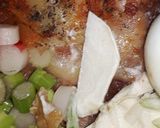 Foto del paso 4 de la receta: Pechito de cerdo a la pizza con ensaladas pro!!!! =)