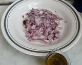 Φωτογραφία βήματος 1 της συνταγής Κοκκινιστό σπανακόρυζο θεϊκό
