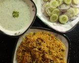A picture of step 19 of Chicken mtr pulao.