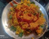 A picture of step 7 of Vegetables poha.