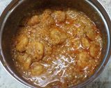 A picture of step 7 of Prawn gravy.
