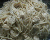 Foto del paso 4 de la receta: Fideos con salsa blanca económica y pollo