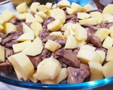 Pas rețetă Ficatei de pui🐥 cu cartofi🥔 la cuptor 3 fotografie