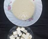 A picture of step 1 of Chilli Paneer.