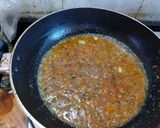 A picture of step 6 of Gobhi musallam.