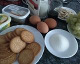 Foto del paso 1 de la receta: Tarta de queso y uvas