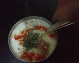 A picture of step 3 of Cucumber raita (kheere ka raita).
