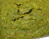 A picture of step 1 of Sprout dhokla.