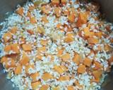 Foto del paso 3 de la receta: Risotto de boniato y queso curado de oveja