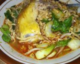 Foto langkah ke 3 dari resep Korean spicy soup mie sedap.