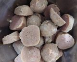 Foto langkah ke 2 dari resep Tumis Buncis Bakso.