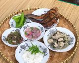 Gambar langkah 8 resipi Manok Pansoh (Ayam Buluh).