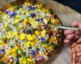 A picture of step 4 of Colourful Rice Salad.