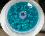Foto langkah ke 4 dari resep Puding Lumut Bunga Telang.