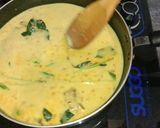 Foto langkah ke 5 dari resep Gulai cumi isi tahu telur.