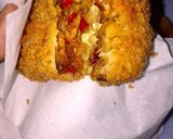 Foto langkah ke 4 dari resep Tempe goreng isi rebon pedas.