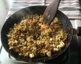 A picture of step 2 of Peas Paneer Potali.