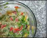 Half fry egg and mixed vegetables egg with paratha recipe step 6 photo