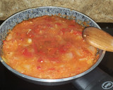 Foto del paso 3 de la receta: Pimientos del piquillo rellenos con carne de soja y queso azul
