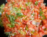 A picture of step 3 of Tawa butter Masala Pav.