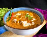 A picture of step 7 of Shahi Paneer.