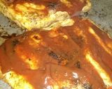 Foto del paso 5 de la receta: Costillitas de cerdo con salsa barbacoa