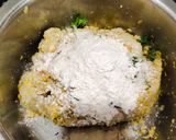 A picture of step 1 of Corn Sooji Cutlet.