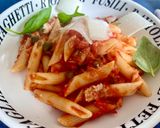 Penne rigate tonhalas-paradicsomos szósszal recept fázis 3 fotója