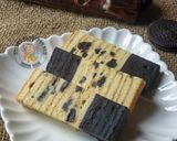 Gambar langkah 7 resipi Kek Lapis Cream O Crushed.