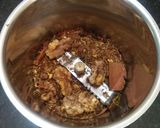 A picture of step 2 of Potato roast with walnut masala.