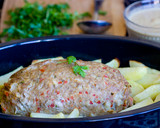 Foto del paso 6 de la receta: Rollo de carne picada al horno