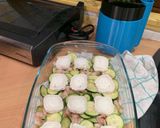 Une image de l'étape 5 de 🥒🫓CRUMBLE COURGETTE JAMBON CHÈVRE 🫓🥒.