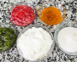 A picture of step 1 of Rang Barse Srikhand.