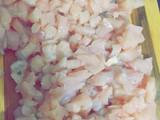 مربعات الدجاج المحشية بالجبن 😋