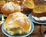 Foto del paso 15 de la receta: Roscón de reyes de naranja y chocolate