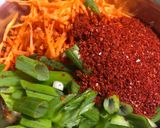 Hình bước làm 5 của món Kimchi cải thảo - công thức maangchi